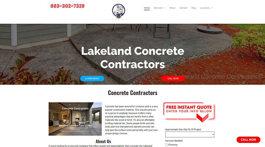 Lakeland Concrete Contractors