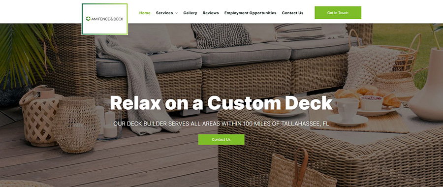 AM Fence Deck & Concrete LLC