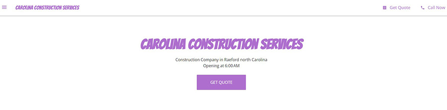 Carolina Construction Services