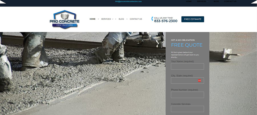 Pro Concrete Contractors