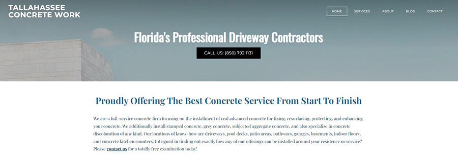 Tallahassee Concrete Work