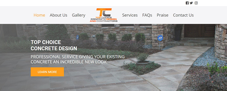 Top Choice Concrete Design