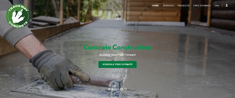 Trackway Concrete