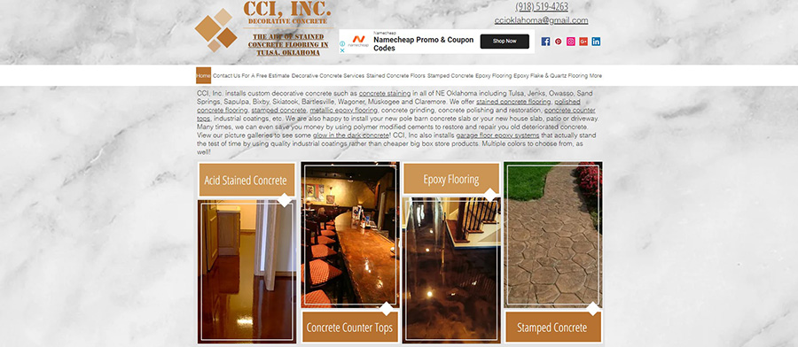 Tulsa Stained Concrete