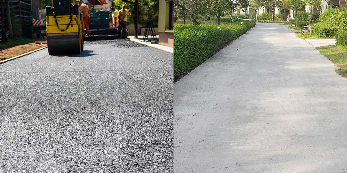 Driveway Decisions: Comparing Costs of Asphalt vs. Concrete