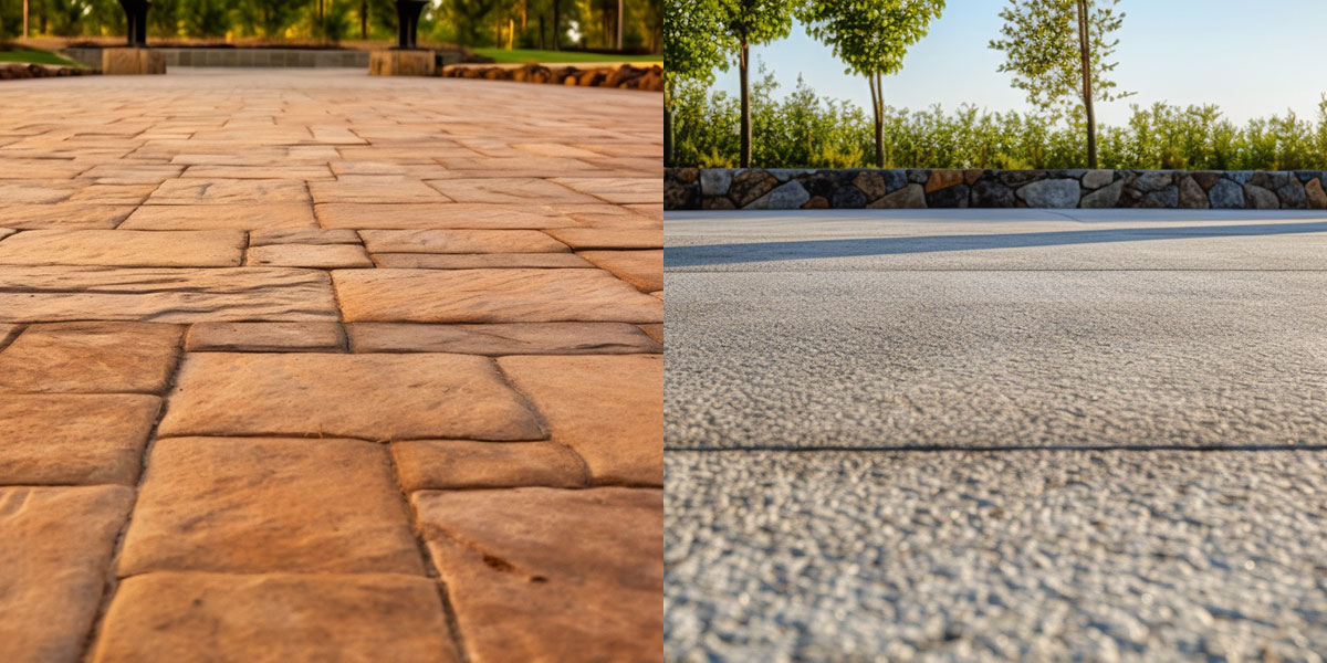 Stamped Concrete vs. Regular Concrete: A Cost Comparison