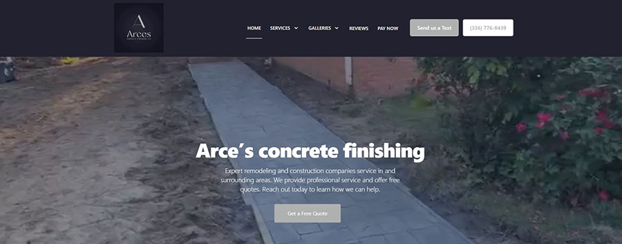 Arces Concrete Finishing