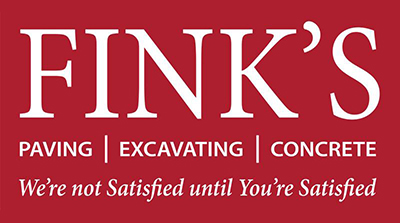 Finks Paving Excavating Concrete Logo